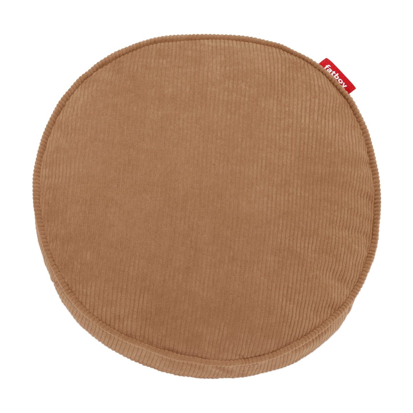 Coussin en velours côtelé