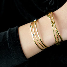 LADARIA 'Trio of Cuffs' Bracelet with Zirconia Highlights