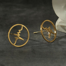 Boucles d'oreilles clous REXON « Heart-Beat »