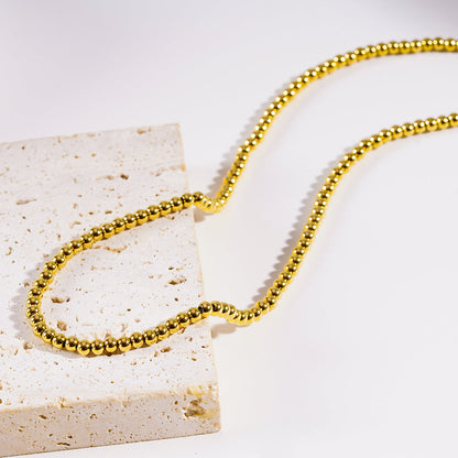 RIKKO : Collier contemporain à perles-boules