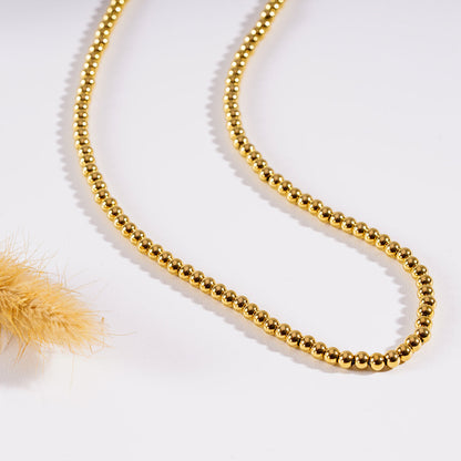 RIKKO : Collier contemporain à perles-boules