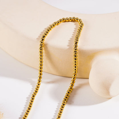 RIKKO : Collier contemporain à perles-boules