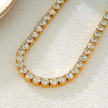 RITMO Gold : Bracelet Tennis Classique – Élégance Intemporelle pour Chaque Occasion