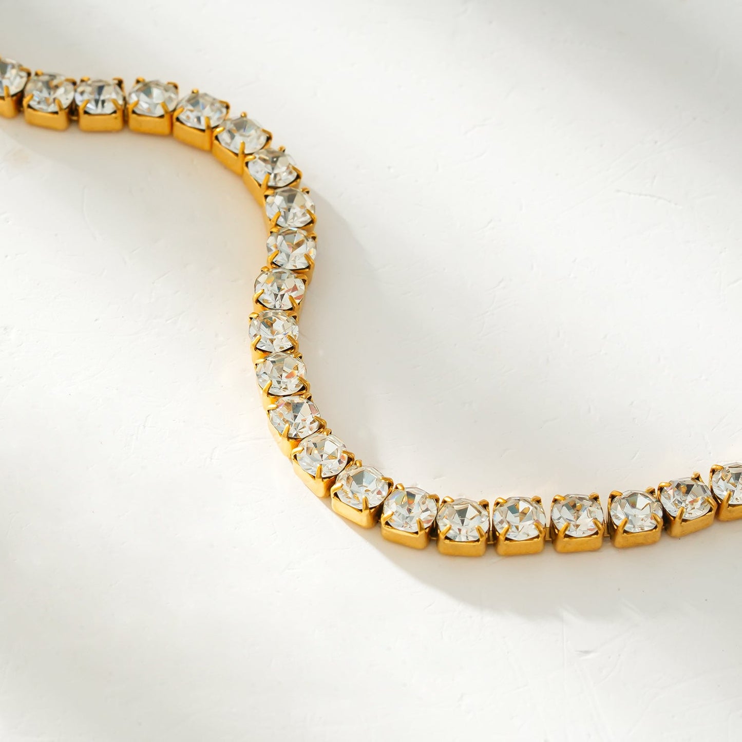 RITMO Gold : Bracelet Tennis Classique – Élégance Intemporelle pour Chaque Occasion
