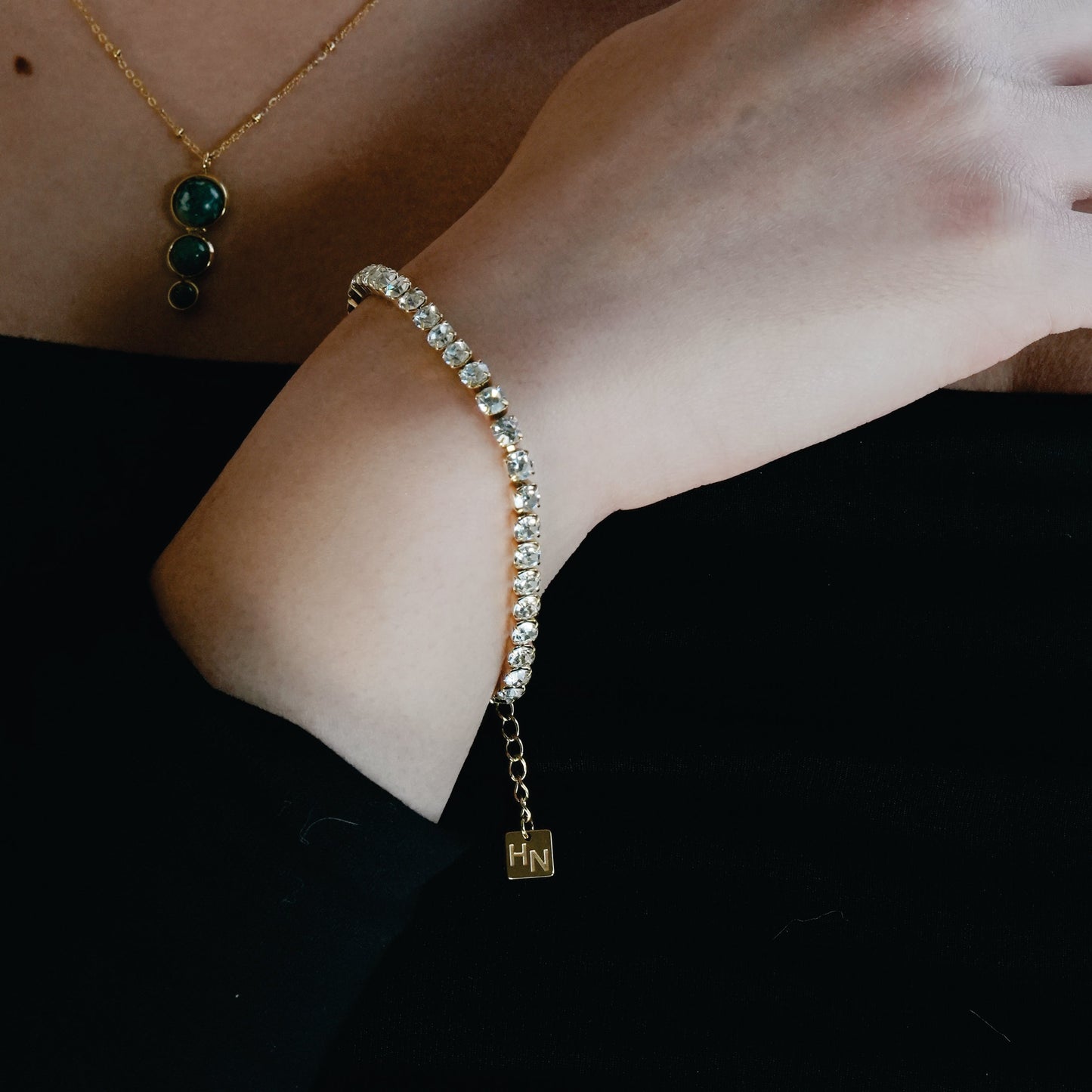 RITMO Gold : Bracelet Tennis Classique – Élégance Intemporelle pour Chaque Occasion