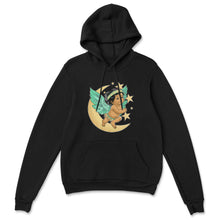 Sweat à capuche turquoise en chou kale pour bébé