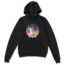 Sweat à capuche Femme Licorne Arc-en-ciel