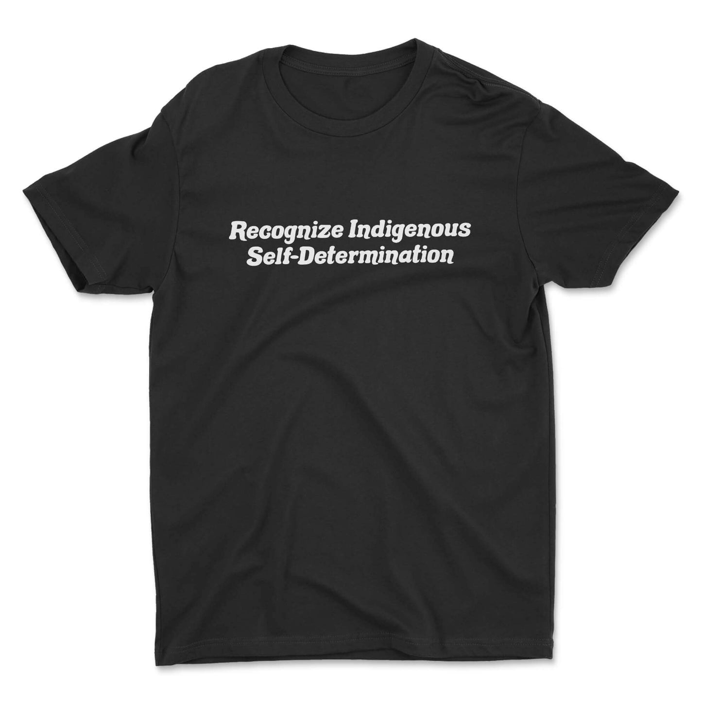 T-shirt « Reconnaître l'autodétermination autochtone »