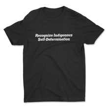 T-shirt « Reconnaître l'autodétermination autochtone »