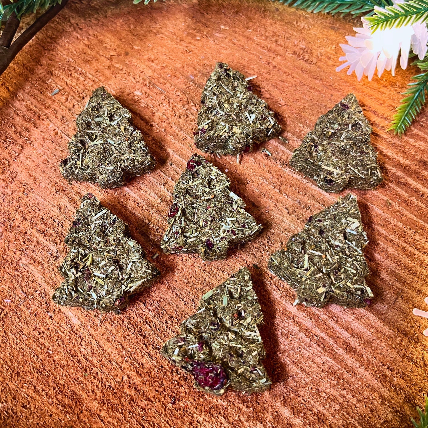Ô sapin de Noël, friandises de foin