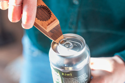 "The Ultimate D-Cap" Multi-Purpose Wooden Bottle Opener