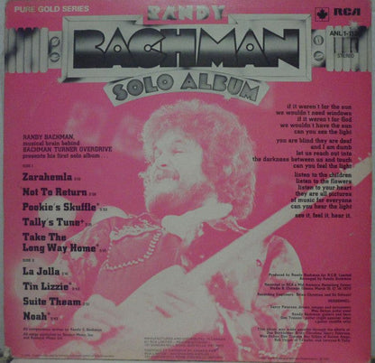 Randy Bachman – Album solo - 1976 !