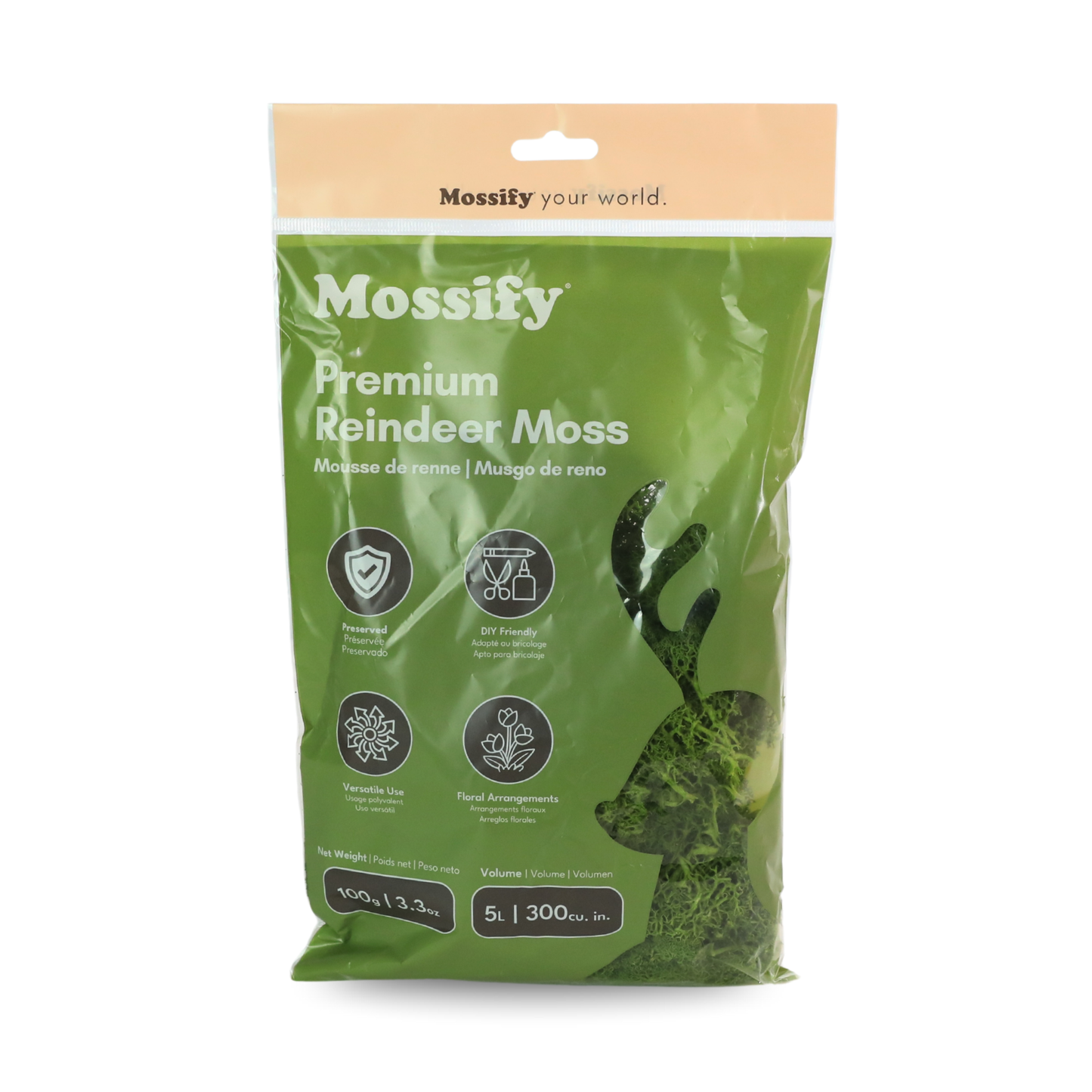 Sachet de Mousse de Rennes Premium