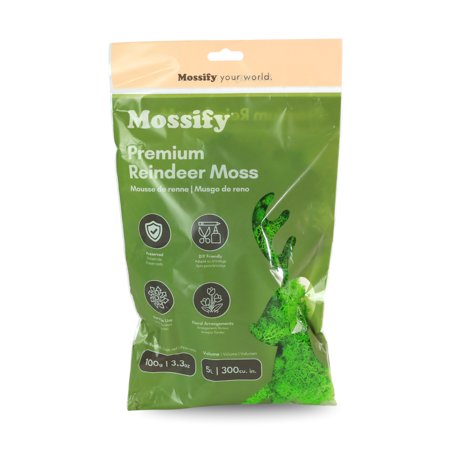 Sachet de Mousse de Rennes Premium