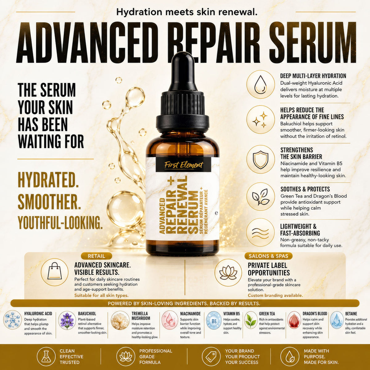Sérum Réparateur + Régénérant