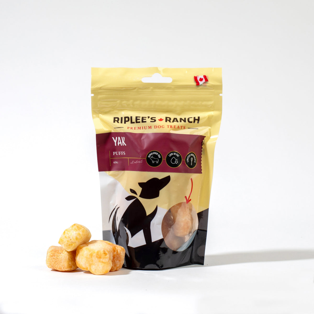 Yak Cheese - Crunchy Puffs - Dog Treats