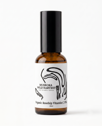 WILD ORGANIC ROSE HIP VITAMIN C 15% SERUM