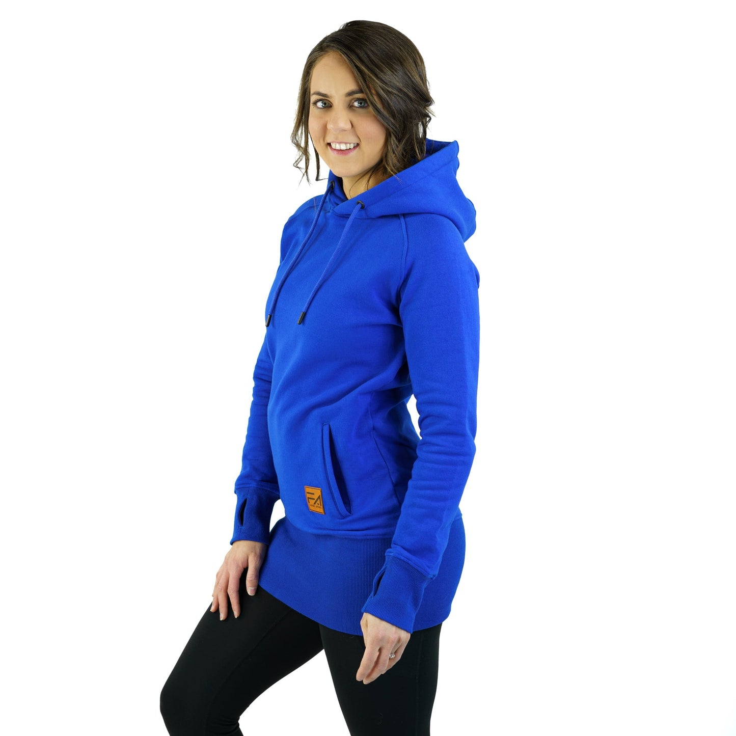Kora Long Hoodie bleu roi
