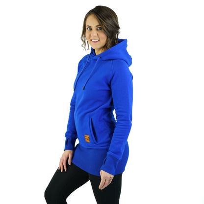 Kora Long Hoodie bleu roi