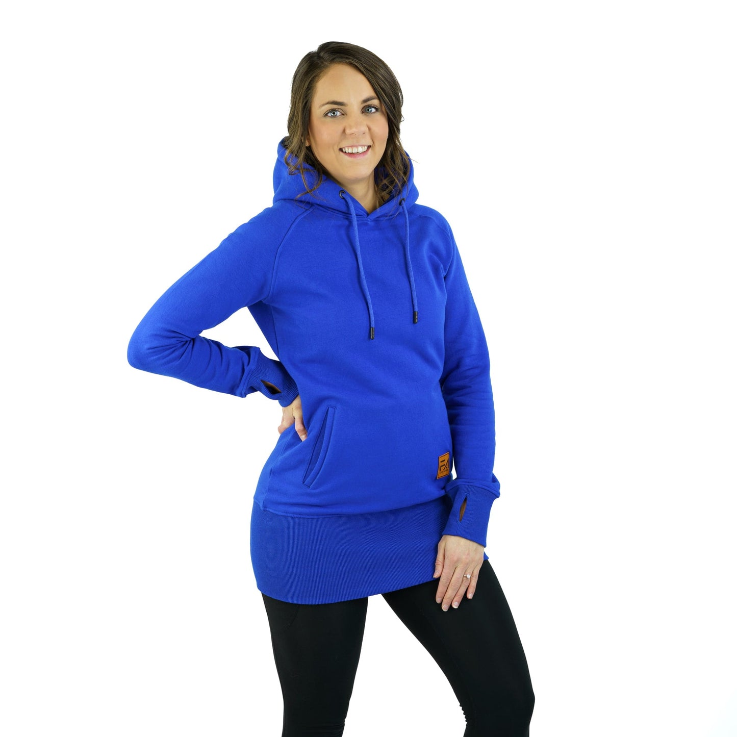 Kora Long Hoodie bleu roi