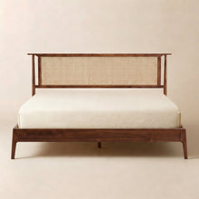 Cadre de lit en rotin naturel Ruby