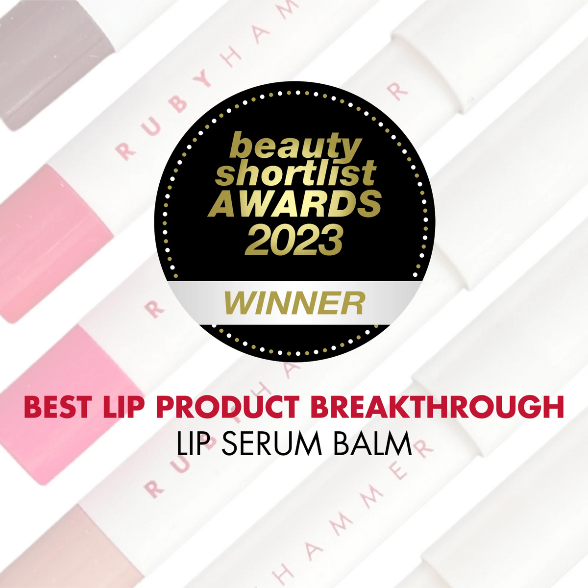 Ruby Hammer Lip Serum Balm Red