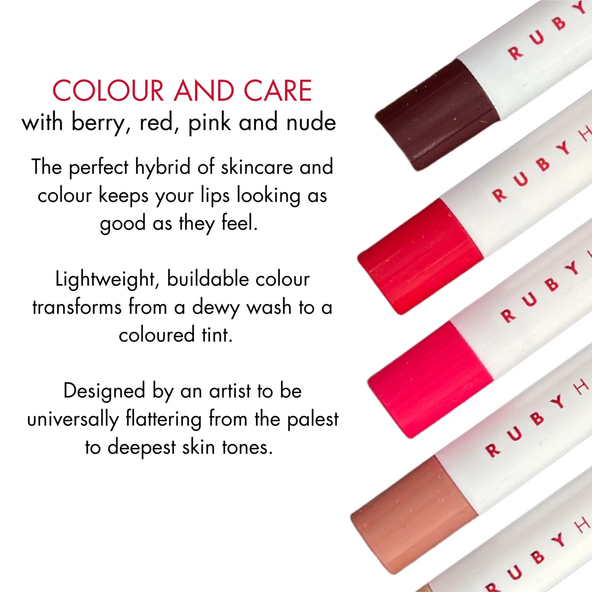 Ruby Hammer Lip Serum Balm Berry