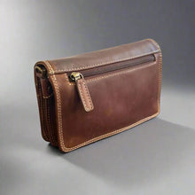 Sac Organiseur Petite Taille en Cuir Pleine Fleur Rugged Earth