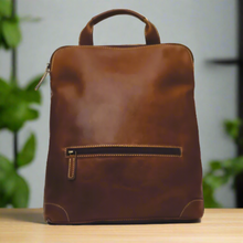 Sac à dos en cuir Rugged Earth