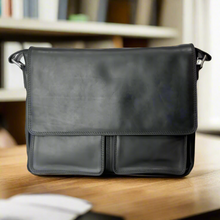 Sac bandoulière en cuir Rugged Earth