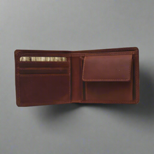 Portefeuille en cuir Rugged Earth pour hommes