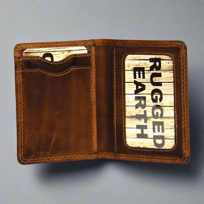 Porte-cartes petit format homme Rugged Earth