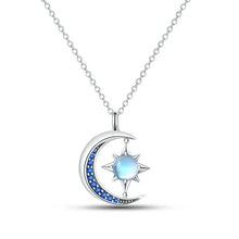Pendentif en argent sterling Symphonie au clair de lune