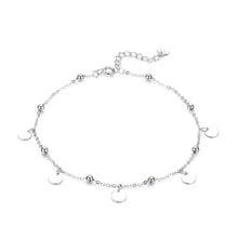 La chevillère moderne géométrique en argent sterling 925