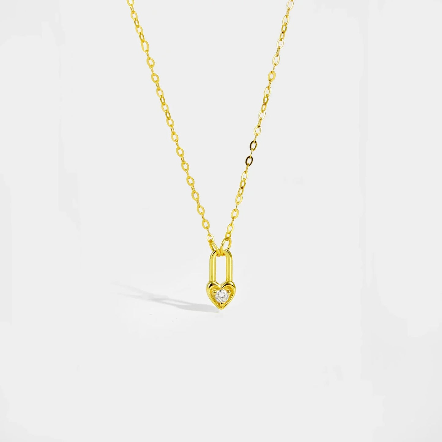 Pendentif Cœur en Argent Sterling