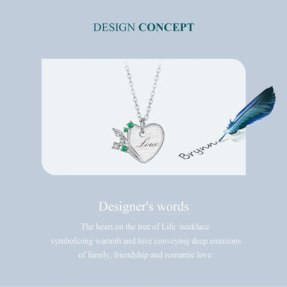 925 Sterling Silver Tree of Life Necklace for Women - Elegant & Meaningful
