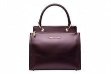 Sac à Main en Cuir Véritable Aubergine - Chloé