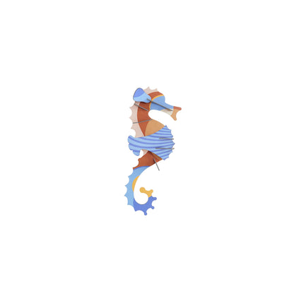 Hippocampe anneau bleu