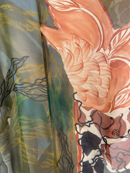 PRG6317 Haut fluide "casacade" en pure soie Sheer Avatar