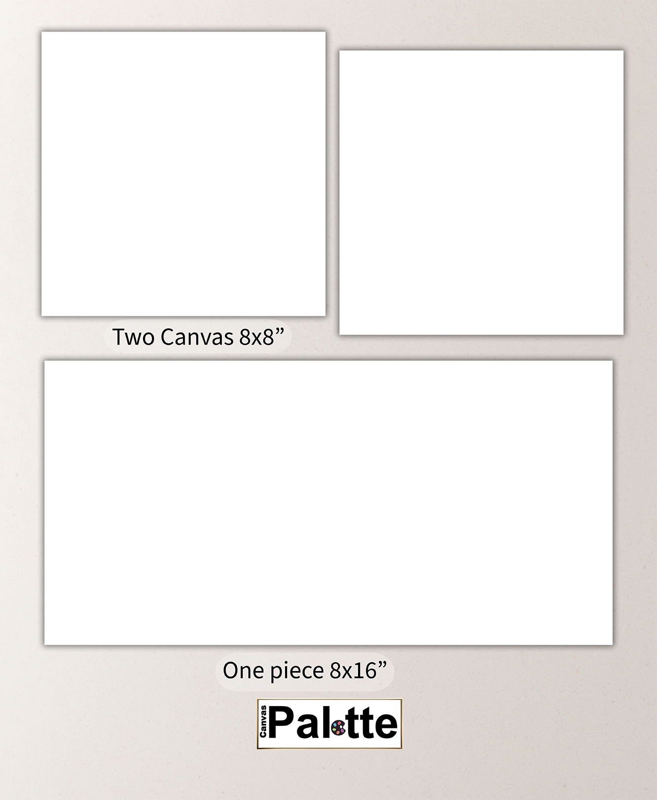 Histoire Superposée – Ensemble de 3 toiles verticales pour affichage portrait