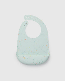 Silicone Bib - Confetti Mint
