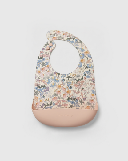 Silicone Bib Printed - English Garden