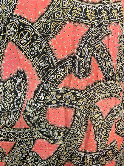 PRC6420 Avatar Pure Silk Maxi Kaftan