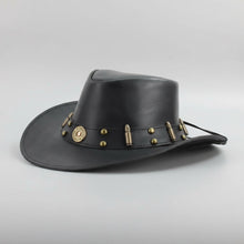 Chapeau de cowboy malléable avec balle de calibre 12 et ornements