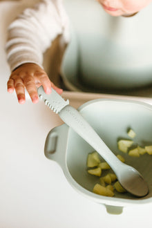 Silicone Baby Bowl - Sage