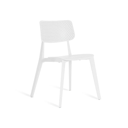 Chaise perforée Stellar<br> Utilisation intérieure et extérieure