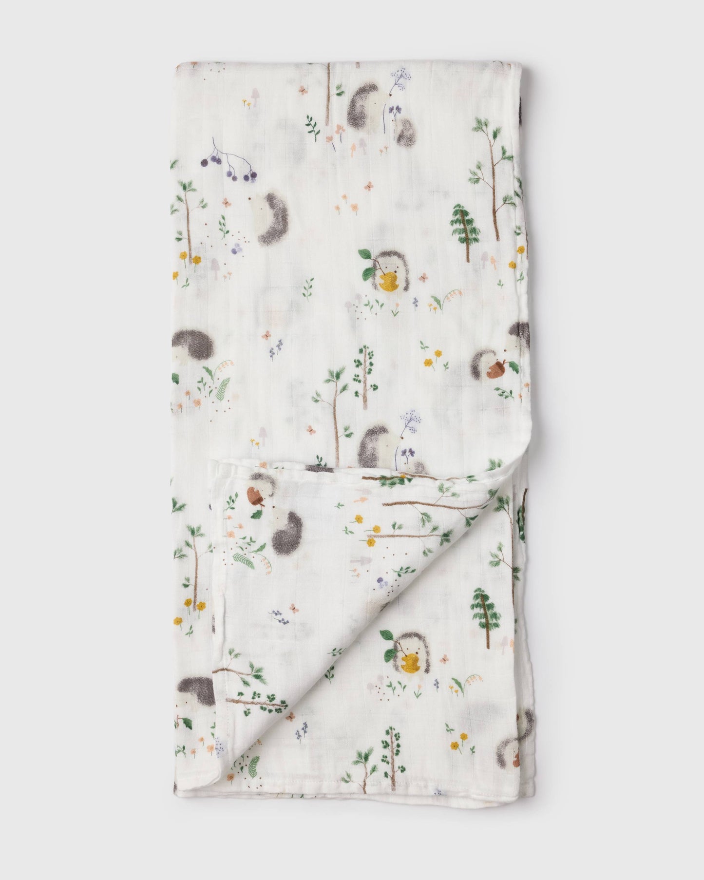 Muslin Swaddle - Hedgehogs