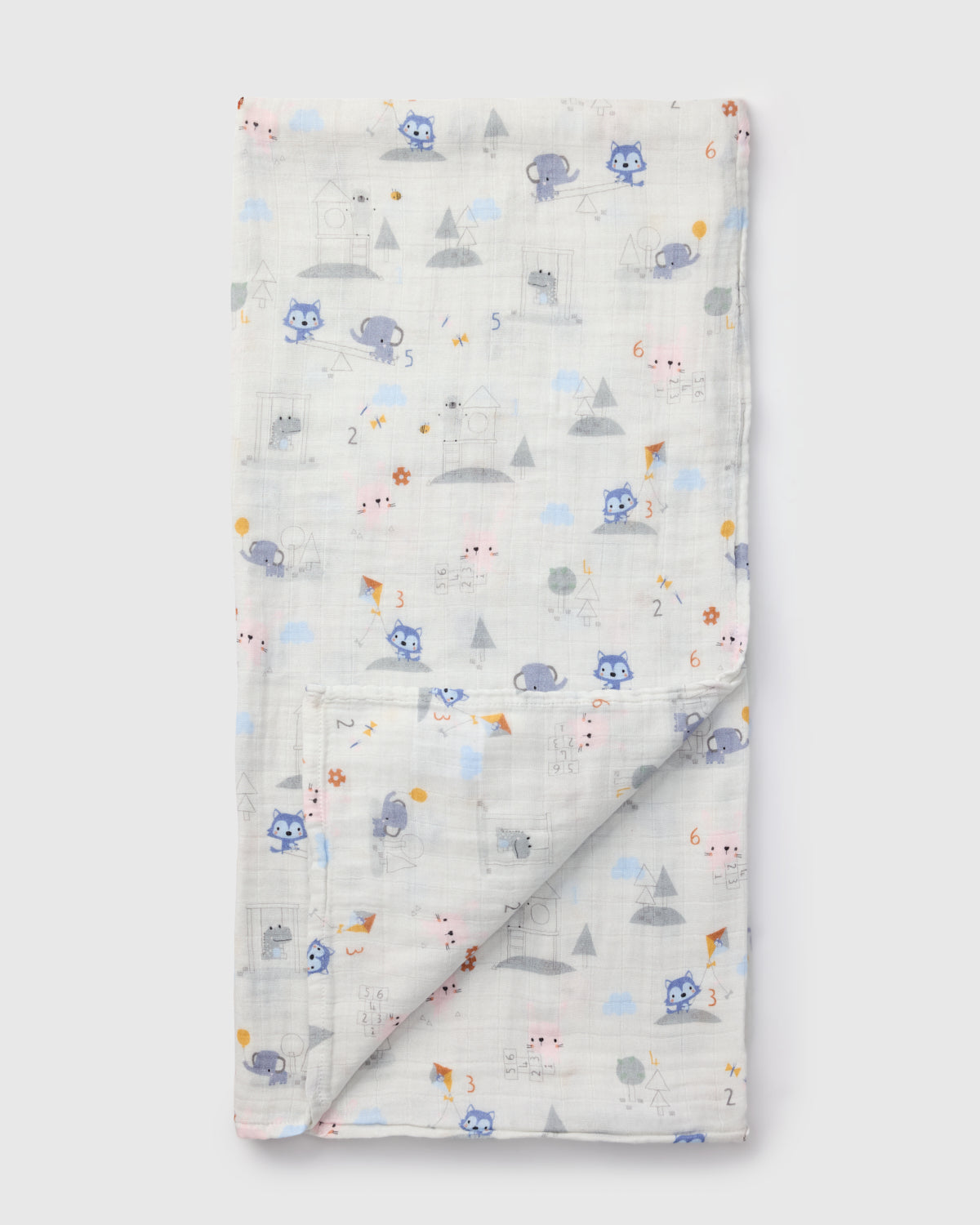 Muslin Swaddle - Mini Mathletes