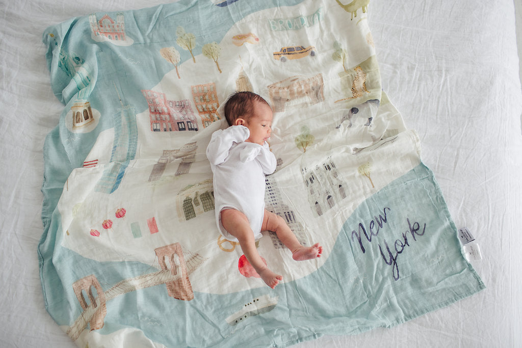 Muslin Swaddle - New York City