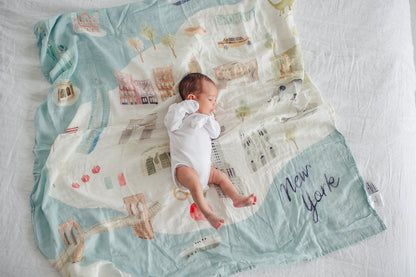 Muslin Swaddle - New York City